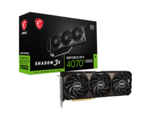 MSI GeForce RTX 4070 Ti SUPER 16G SHADOW 3X OC 16GB GDDR6X Graphics Card
