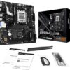 ASRock B850M-X WiFi AM5 AMD B850 SATA 6Gb/s 6+1+1 Phase Micro ATX Motherboard