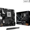 ASRock B850M-X WiFi AM5 AMD B850 SATA 6Gb/s 6+1+1 Phase Micro ATX Motherboard