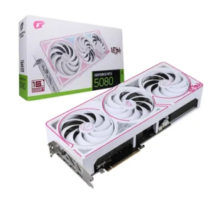 Coloful iGame GeForce RTX 5080 Ultra W OC 16GB-V Graphics Card (COLORFUL IGAME GEFORCE RTX5080 ULTRA WHITE OC 16GB-V)