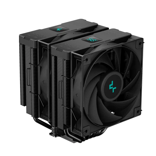 Deepcool AG620 Digital Black CPU Cooler with Dual Tower Design - R-AG620-BKNDMN-G-2