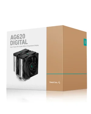 Deepcool AG620 Digital CPU Cooler with Status Screen - R-AG620-BKNDMN-G-1