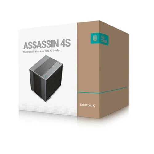 Deepcool Assassin 4S Black CPU Cooler with 140mm FDB Fan - R-ASN4S-BKGPMN-G
