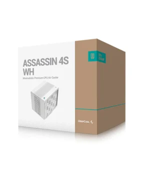 Deepcool Assassin 4S White CPU Cooler with 140mm FDB Fan - R-ASN4S-WHGPMN-G