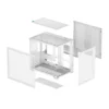 Deepcool CC530 White Mid-Tower ATX Case with Tempered Glass Panoramic Design - R-CG530-WHNDA0-G-1