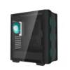 Deepcool CC560 V2 Black ATX Case with ARGB Fans & Mesh Front - R-CC560-BKTAA4-G-2