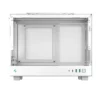 Deepcool CH160 White Mini ITX Case with High Airflow Design - R-CH160-WHNGI0-G-1