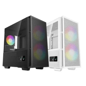 Deepcool CH360 Digital Black Micro ATX Case with ARGB Fans - R-CH360-BKAPE3D-G-1