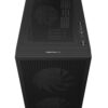 CH360 - Micro Tower, Mesh Front, Tempered 9 Deepcool CH360 Black Micro ATX Case with ARGB Fans & Mesh Front - R-CH360-BKAPE3-G-1