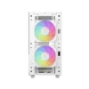 Deepcool CH360 White Micro ATX Case with ARGB Fans & Mesh Front - R-CH360-WHAPE3-G-1