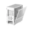 Deepcool CH360 White Micro ATX Case with ARGB Fans & Mesh Front - R-CH360-WHAPE3-G-1