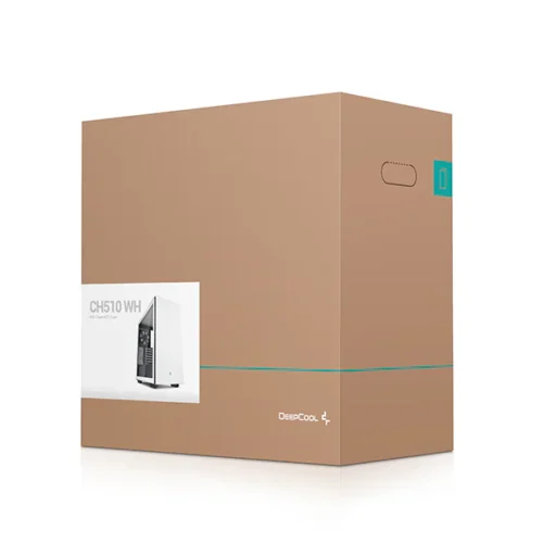 Deepcool CH510 White E-ATX Case with GPU Support & Headset Holder - R-CH510-WHNNE1-G-1