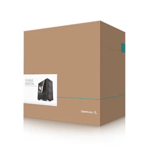 Deepcool CH560 Digital Black E-ATX Case with ARGB Fans - R-CH560-BKAPE4D-G-1