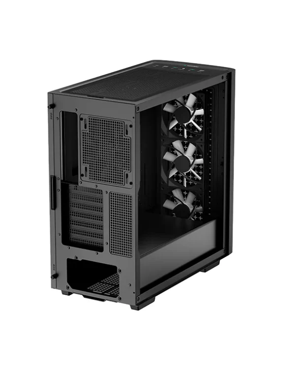Deepcool CK560 Black E-ATX Case with ARGB Fans & Ventilated Front - R-CK560-BKAAE4-G-1