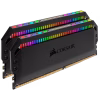 CORSAIR DOMINATOR PLATINUM RGB 32GB (2x16GB) DDR4-3600 C18 Memory Kit - Black - CS-CMT32GX4M2D3600C18