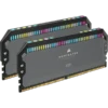 CORSAIR DOMINATOR PLATINUM RGB 32GB (2x16GB) DDR5 DRAM 5600MT/s CL36 AMD EXPO & Intel XMP Memory Kit - Grey - CS-CMT32GX5M2B5600Z36