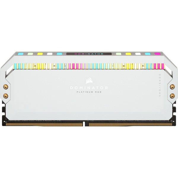 CORSAIR DOMINATOR PLATINUM RGB 32GB (2x16GB) DDR5-5600 C36 Intel XMP Memory  CS-CMT32GX5M2B5600C36WKit - White -