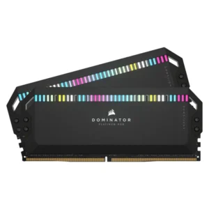 CORSAIR DOMINATOR PLATINUM RGB DDR5 32GB (2x16GB) 7200 Intel XMP Memory Kit - Black - CS-CMT32GX5M2X7200C34
