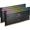 CORSAIR DOMINATOR TITANIUM RGB 32GB (2x16GB) DDR5-6600 C32 Intel XMP Memory Kit - Black - CS-CMP32GX5M2X6600C32