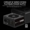 CORSAIR SF1000 1000W SFX PC Power Supply, 80 PLUS Platinum, Fully Modular - CS-CP-9020257-NA