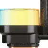 CORSAIR iCUE LINK TITAN 360 RX LCD AIO 7 CORSAIR iCUE LINK TITAN 360 RX LCD AIO 360mm Liquid CPU Cooler - CS-CW-9061023-WW