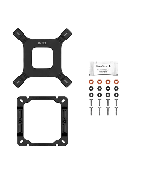 Deepcool AG400 ARGB CPU Cooler with Single Tower Design - R-AG400-BKANMC-G-1