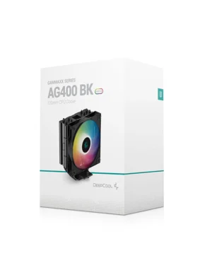 Deepcool AG400 ARGB CPU Cooler with Single Tower Design - R-AG400-BKANMC-G-1
