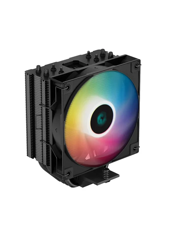 Deepcool AG400 Black CPU Cooler with ARGB Single Tower Design - R-AG400-BKANMC-G-2