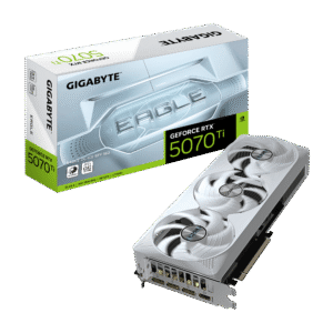 Gigabyte GeForce RTX 5070 Ti EAGLE OC ICE SFF 16G Graphics Card - GV-N507TEAGLEOC-ICE-16GD