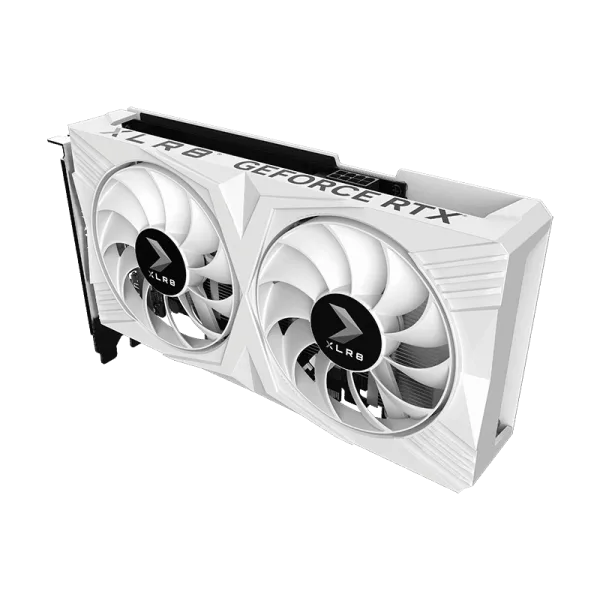 PNY GPU VERTO RTX4060 8GB XLR8 DUAL FAN OC White Graphics Card