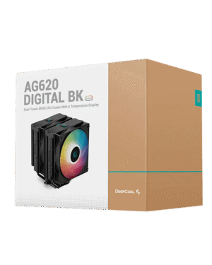 Deepcool AG620 Digital Black CPU Cooler with Status Screen - R-AG620-BKADMN-G-2