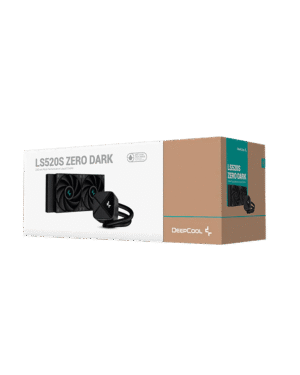 Deepcool LS520S Zero Dark 240mm AIO Liquid CPU Cooler - R-LS520-BKNNMM-G-1