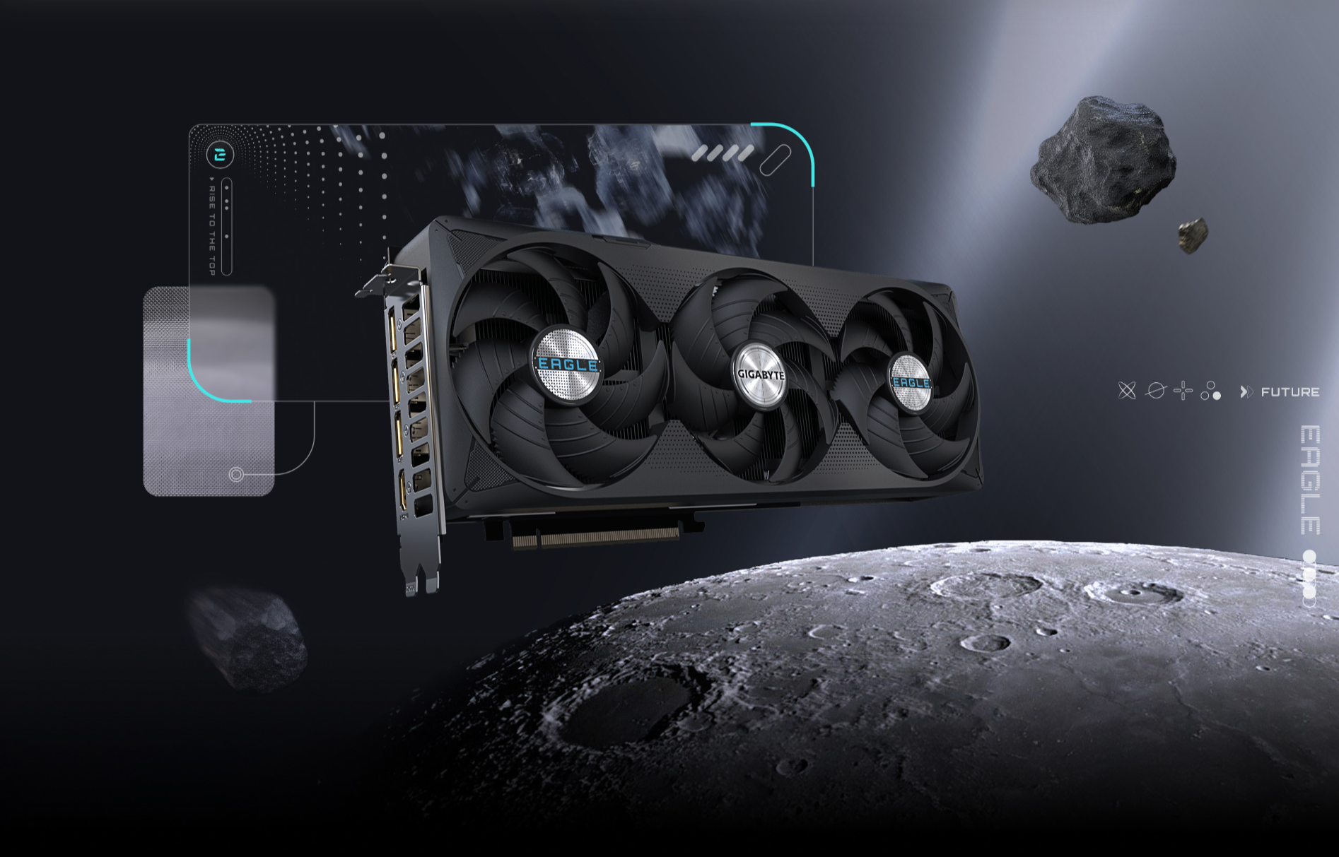 Gigabyte GeForce RTX 5070 Ti EAGLE OC SFF 16G Graphics Card - GV-N507TEAGLE-OC-16GD