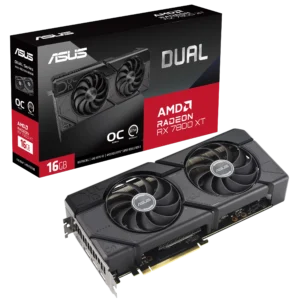 ASUS Dual Radeon RX 7800 XT OC Edition 16GB GDDR6 Graphics Card - DUAL-RX7800XT-O16G