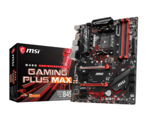 MSI B450 GAMING PLUS MAX AM4 ATX Motherboard for AMD Ryzen