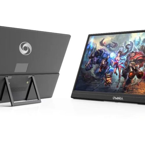 Omnia O156IPC 15.6-Inch Portable LED Monitor, 48-60Hz Refresh Rate