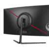 Omnia O30VMC 30-Inch Curved LED Monitor, R1500 Curvature, Full HD