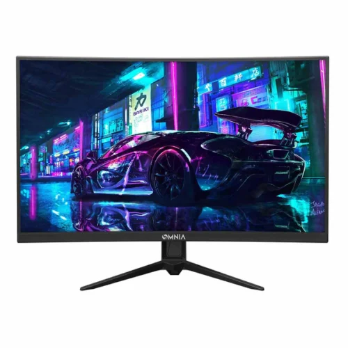 Omnia CV27HDC 27-Inch Full HD Curved VA Gaming Monitor, 165Hz Refresh Rate, Black
