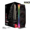 XFX Mercury AMD Radeon RX 9070XT OC Magnetic Air Edition with RGB 16GB GDDR6 - RX-97TMARGB9