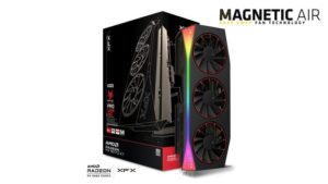 XFX Mercury AMD Radeon RX 9070XT OC Magnetic Air Edition with RGB 16GB GDDR6 - RX-97TMARGB9