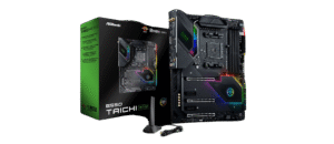 ASRock B550 Taichi Razer Edition ATX AMD B550 AM4 Socket DDR4 128GB PCIe 4.0 RGB Motherboard - B550 TAICHI RAZER EDITION