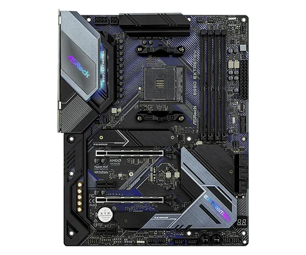 ASRock B550 Extreme4 ATX AMD 2 ASRock B550 Extreme4 ATX AMD B550 AM4 Socket DDR4 128GB PCIe 4.0 Motherboard - B550 EXTREME 4