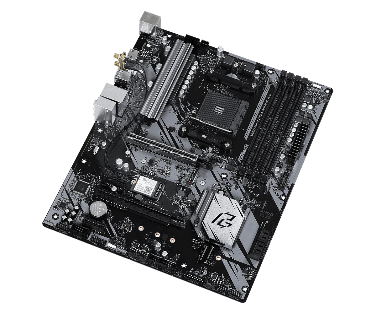 ASRock B550 Phantom Gaming 4 AC AM4 ATX Wifi Motherboard for AMD Ryzen 5 ASRock B550 Phantom Gaming 4 AC AM4 ATX Wifi Motherboard for AMD Ryzen - Image 5