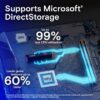Crucial T700 2TB Gen5 NVMe SSD, Up to 12400MB/s Read - CT2000T700SSD3