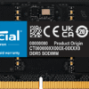 Crucial 48GB DDR5-5600 SODIMM Laptop Memory, CL46, 1.1V - CT48G56C46S5