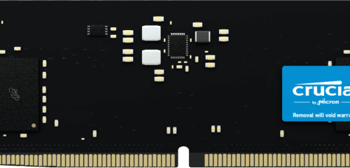 Crucial 8GB DDR5-5600 UDIMM Desktop Memory, CL46, 1.1V, AMD EXPO & Intel XMP - CT8G56C46U5
