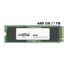 Crucial E100 480GB PCIe 4.0 Gen4 2280 NVMe M.2 Internal SSD - CT480E100SSD8