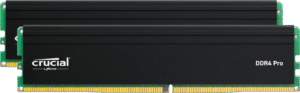Crucial Pro 64GB Kit (2x32GB) DDR4-3200 UDIMM Desktop Memory Crucial Pro 64GB Kit (2x32GB) DDR4-3200 UDIMM Desktop Memory, CL22, 1.2V, Intel XMP - CP2K32G4DFRA32A