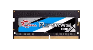 G.SKILL Ripjaws Series DDR4-3200 CL22-22-22-52 1.20V 32GB (1x32GB) Black DDR4 Memory Intel XMP SODIMM - F4-3200C22S-32GRS
