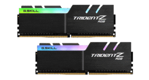 G.SKILL Trident Z RGB DDR4-3600 CL16-19-19-39 1.35V 32GB (2x16GB) Black DDR4 Memory Intel XMP - F4-3600C16D-32GTZR
